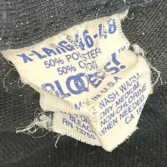 VTG Rare An Evening With Eric Clapton & His Band XL Blk T-Shirt (Tag Bloopers) - Picture 4 of 14